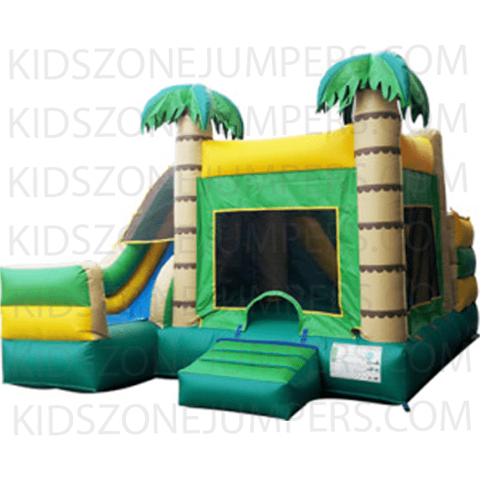 Tropical Paradise 3in1 Combo Kids Zone Jumpers Moonwalk Rentals